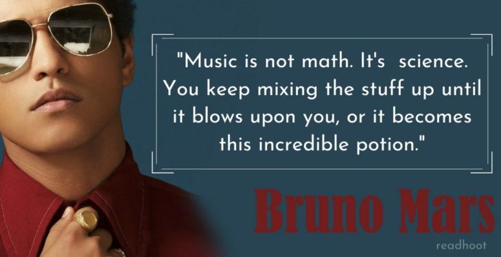 Bruno Mars Quotes and lyrics