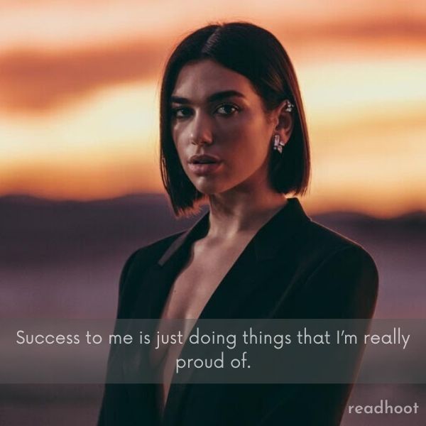 Dua lipa quotes and lyrics