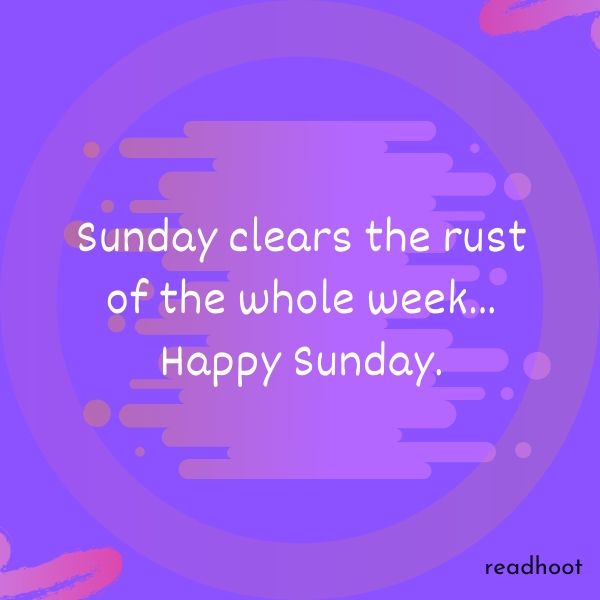 Happy Sunday Quotes