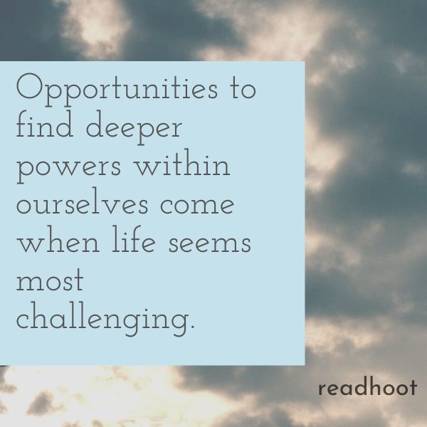 OPPORTUNITY QUOTES