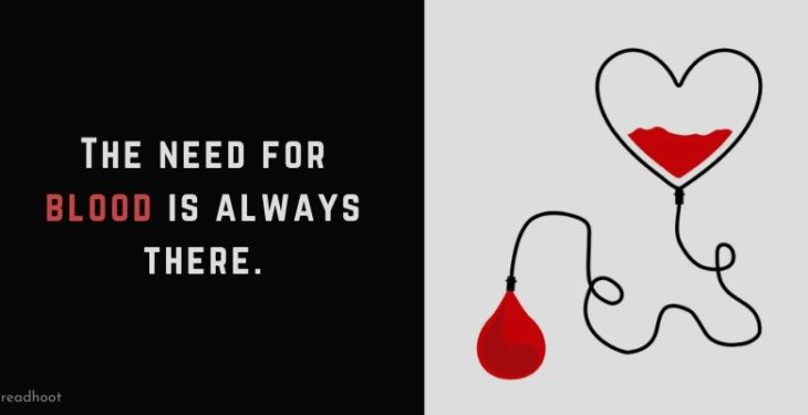 blood donation slogans and quotes