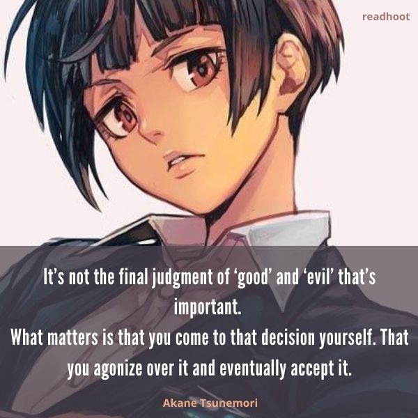 Akane Tsunemori quotes