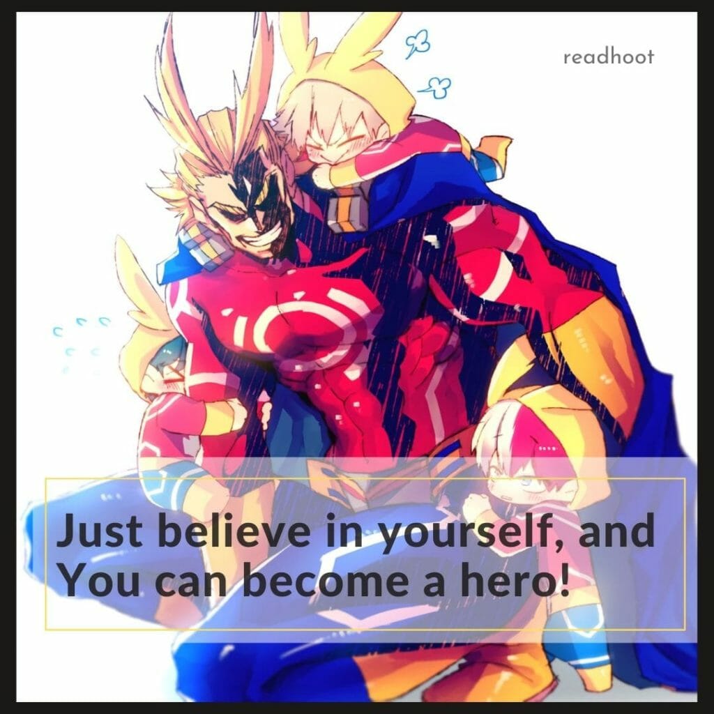 All Might quotes 