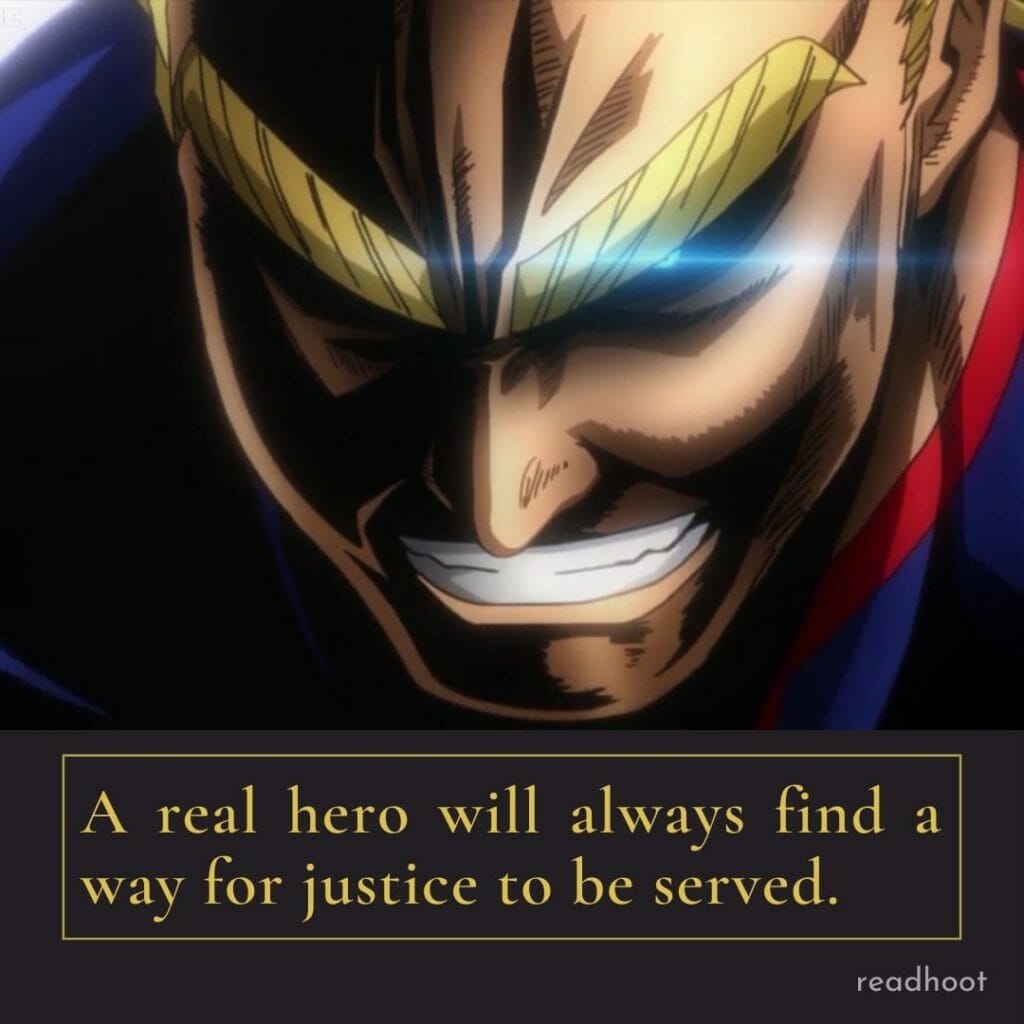 All might Quotes