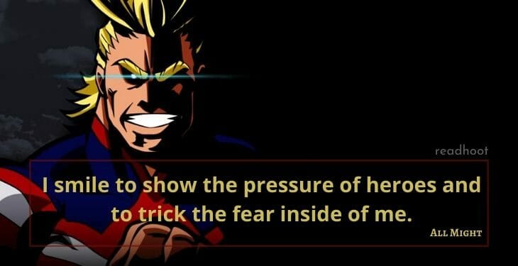 All Might quotes