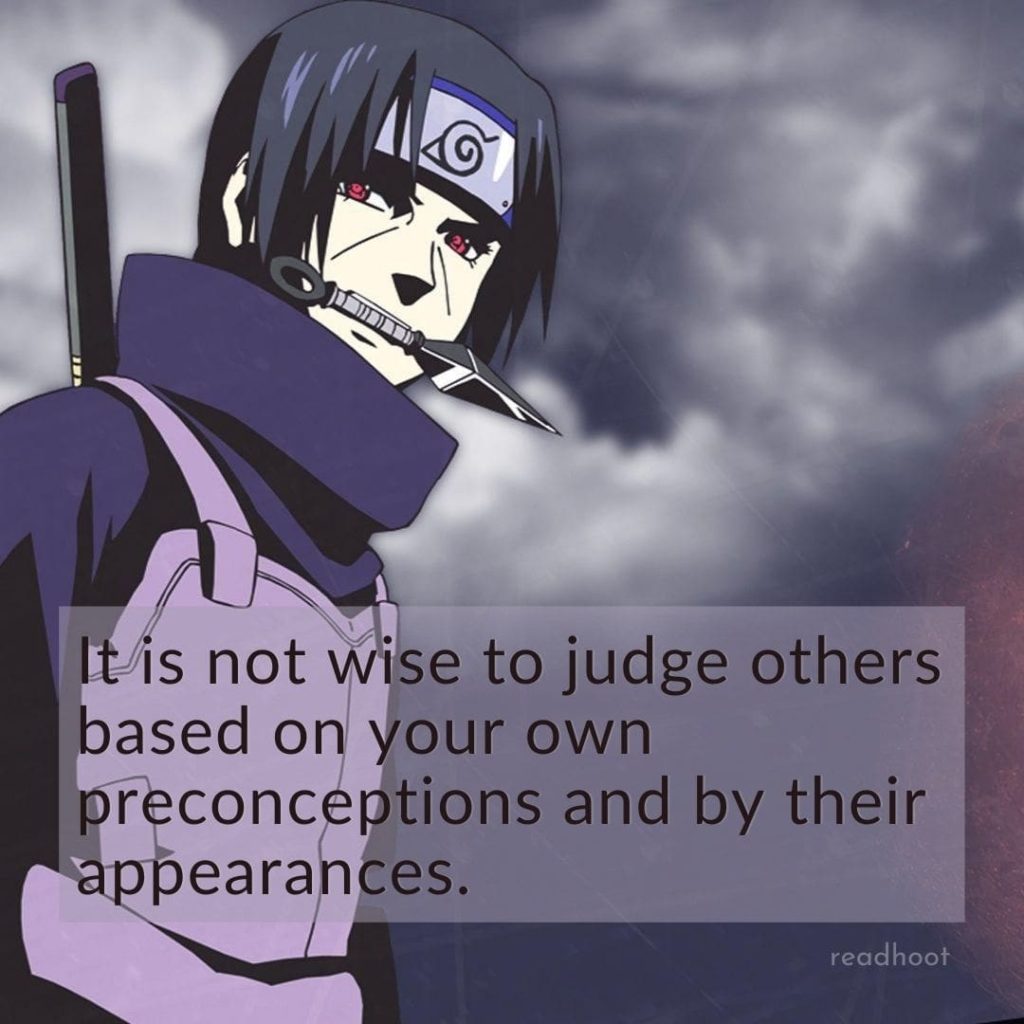 Itachi Uchiha Quotes