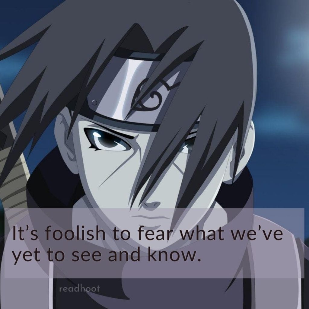 Itachi Uchiha Quotes