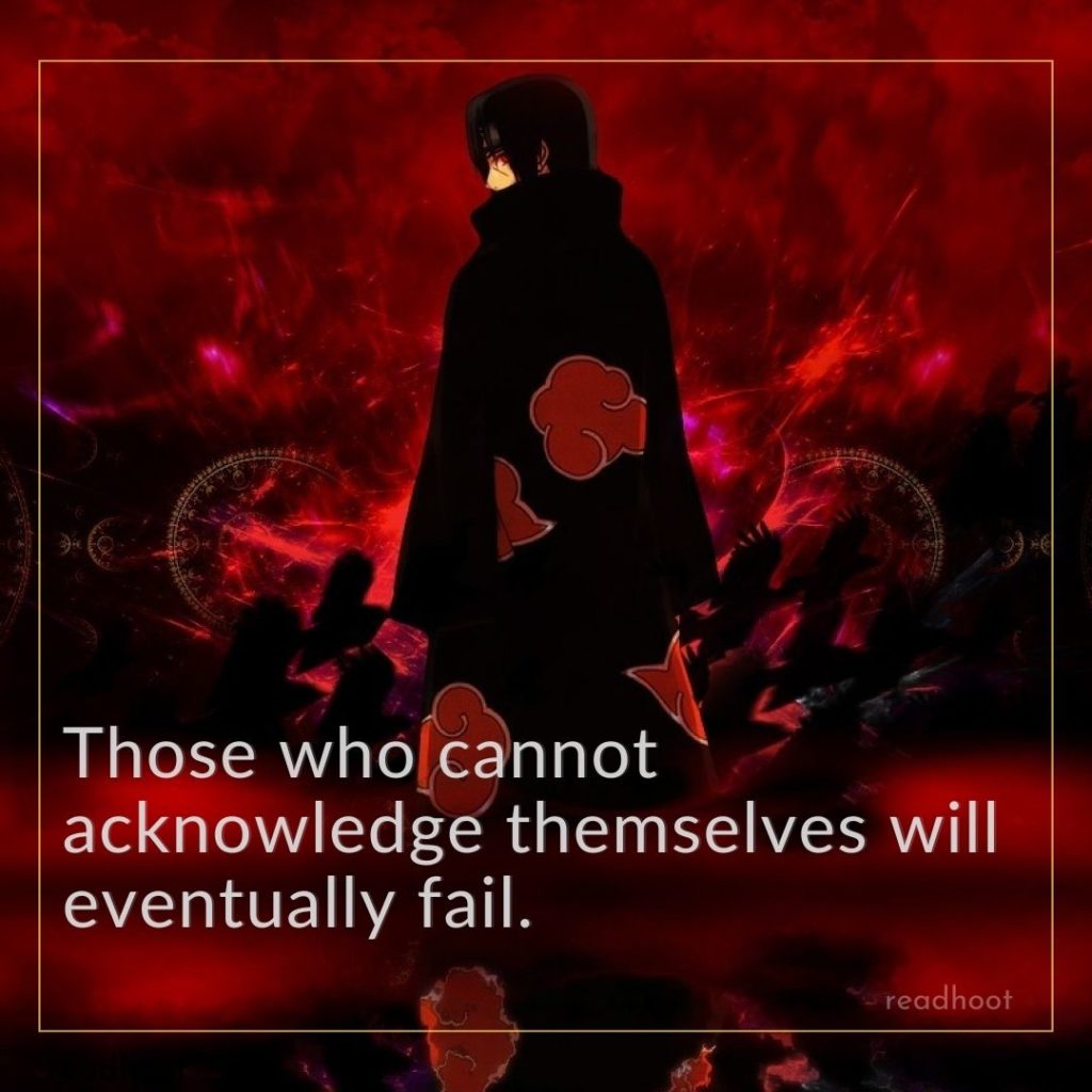 Itachi Uchiha Quotes