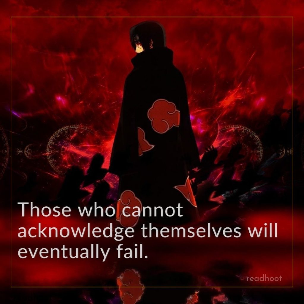 Itachi Uchiha Quotes 41 Motivational Quotes Of Itachi Uchiha