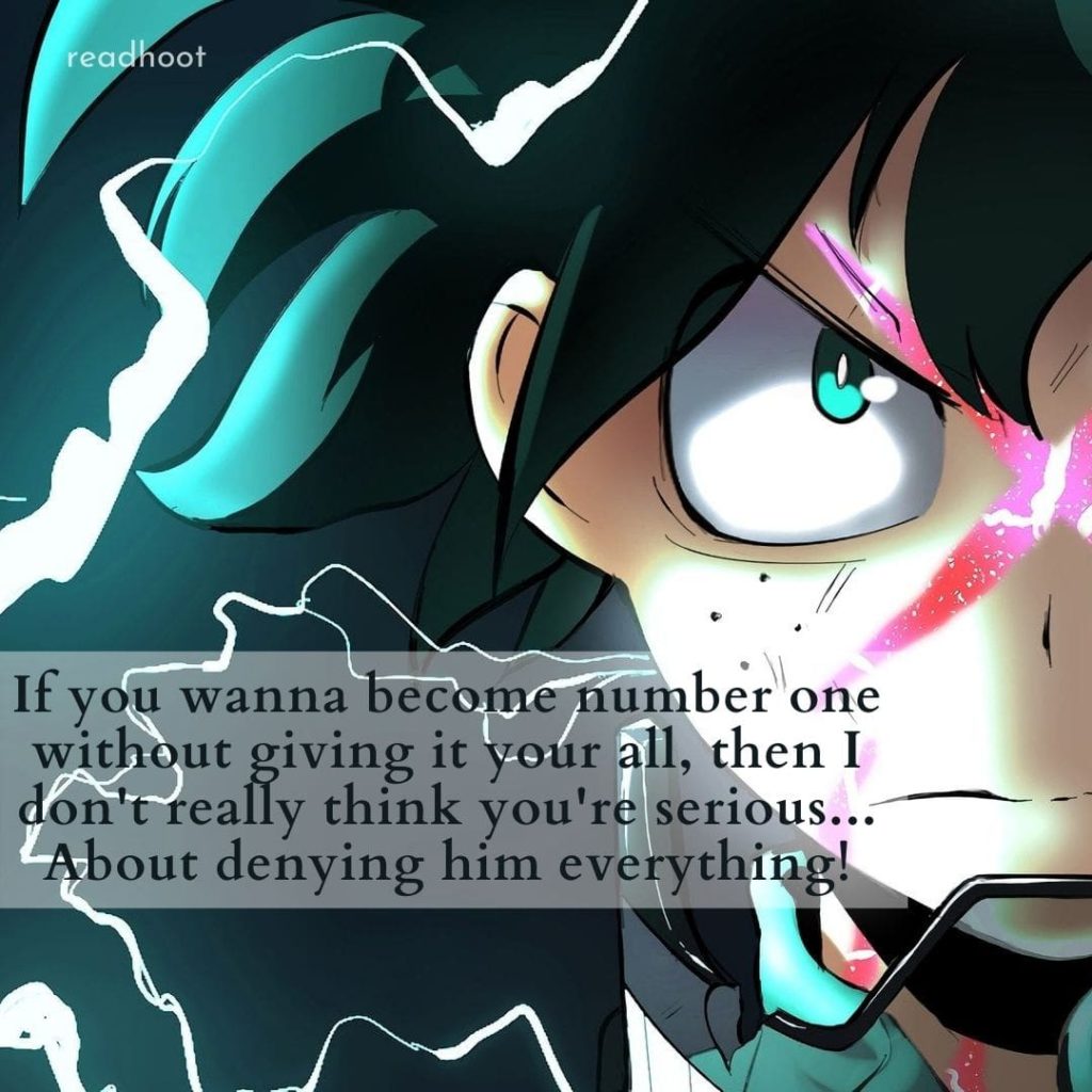 Izuku Midoriya ( Deku ) Quotes