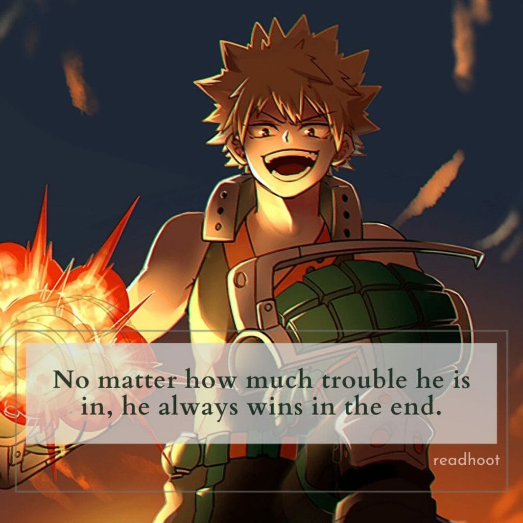 Katsuki Bakugo quotes