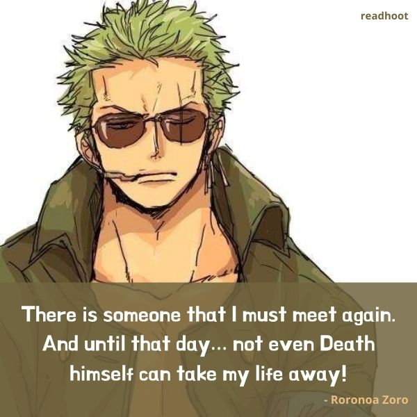 Roronoa Zoro quotes