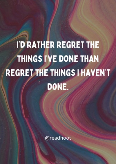 regret quotes 
