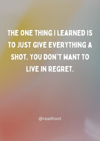 regret quotes