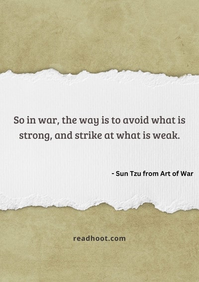 art of war quotes strategy