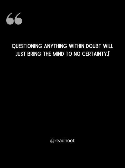 Doubt In Relationship Quotes