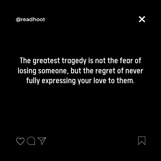 Fear of Losing Someone Quotes