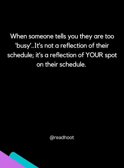 busy relationship quotes 