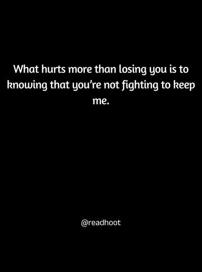 fear of losing you quotes