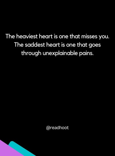 heavy heart quotes 