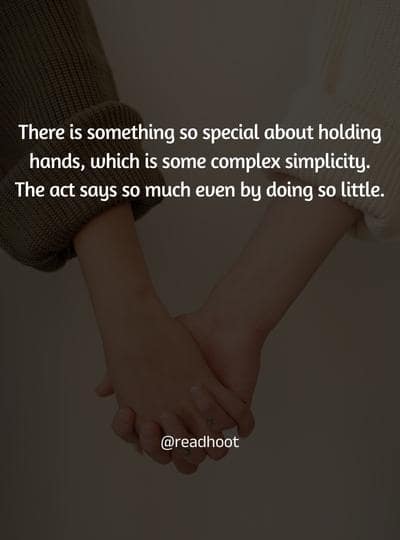 holding hands quotes