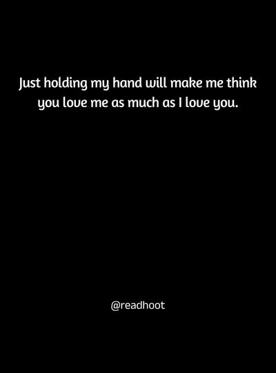 holding hands quotes