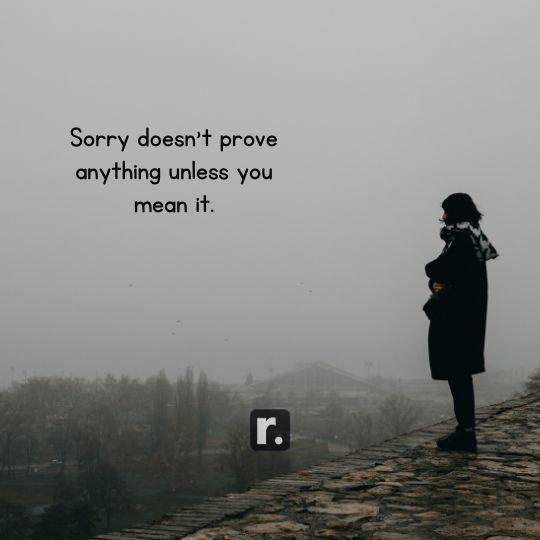 relationship sorry quotes