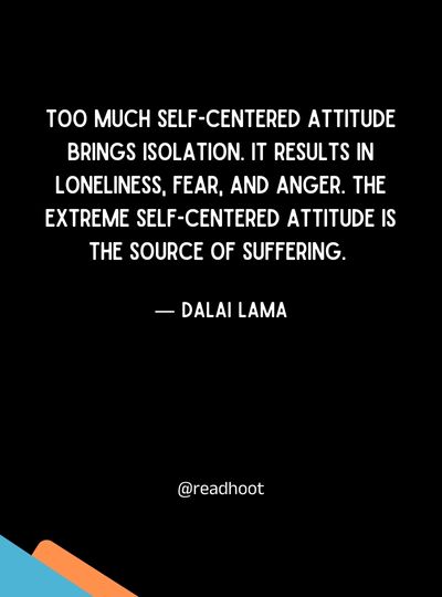 self centered quotes