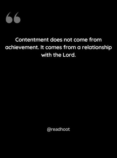 Contentment quotes