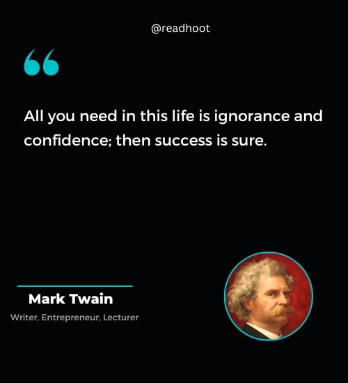 Mark Twain Quotes About Life