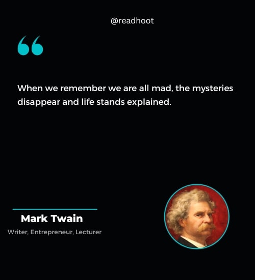 Mark Twain Quotes About Life