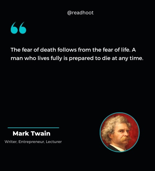 Mark Twain Quotes on life