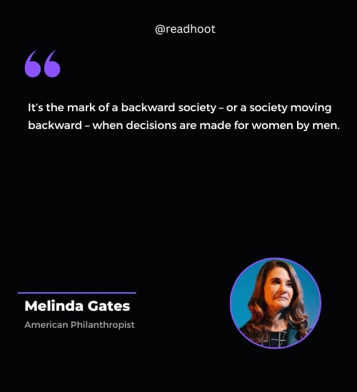 Melinda Gates Quotes about empowerment