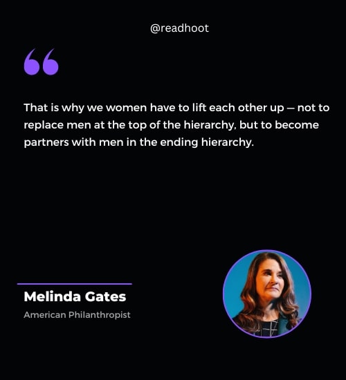 Melinda Gates Quotes on Women