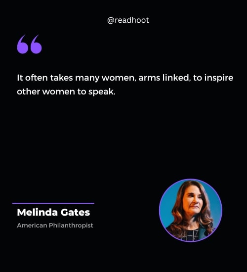 Melinda Gates Quotes on Women