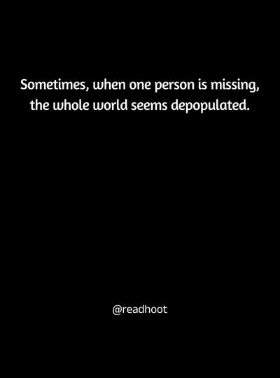 Missing Someone Quotes