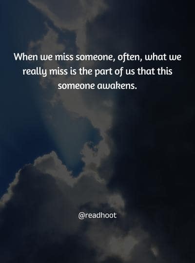 Missing Someone Quotes
