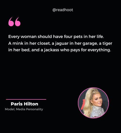 Paris Hilton Quotes for women