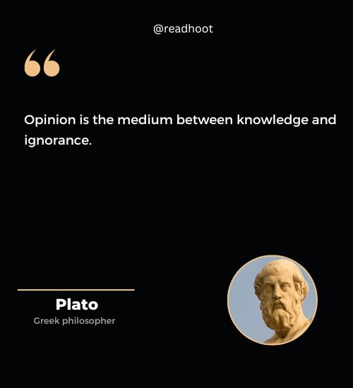 Plato quotes about knowledge