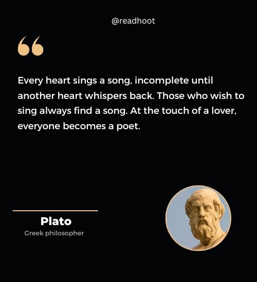 Plato quotes about love