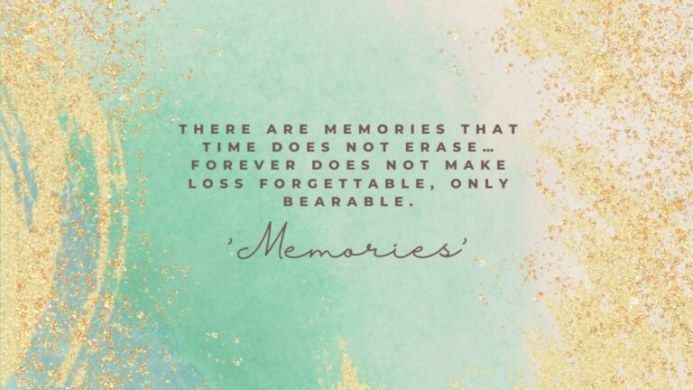 old memories quotes