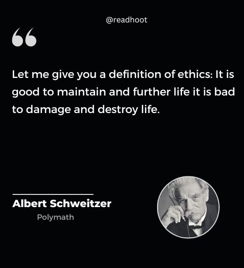 Albert Schweitzer Quotes