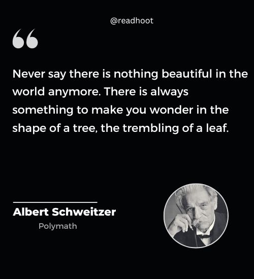 Albert Schweitzer Quotes