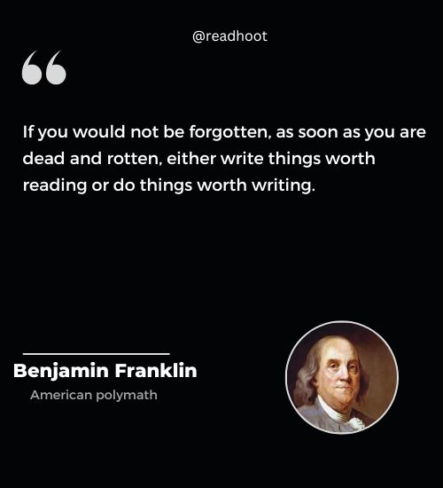 Benjamin Franklin Quotes