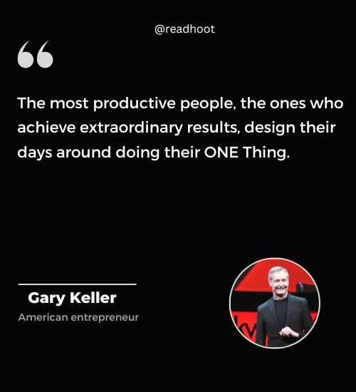 Gary Keller Quotes