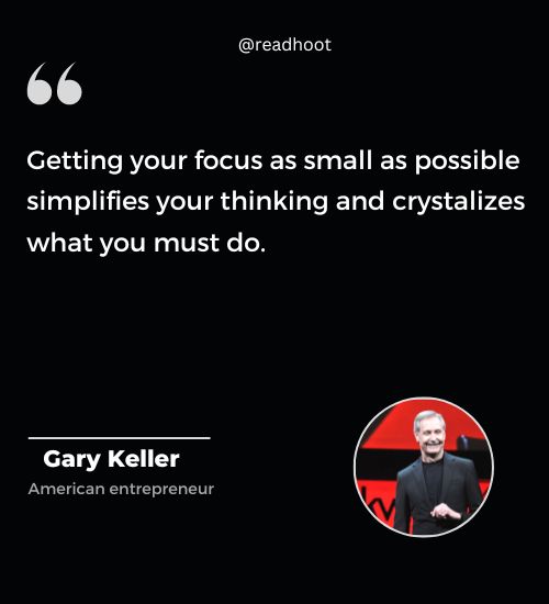 Gary Keller Quotes