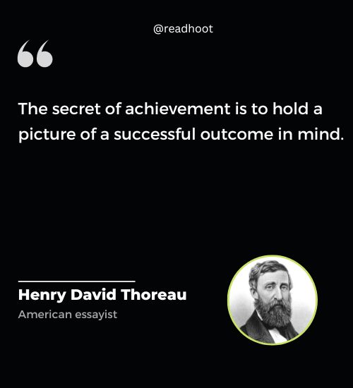 Henry David Thoreau Quotes on success