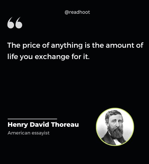 Henry David Thoreau Quotes