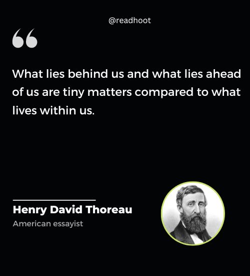 Henry David Thoreau Quotes