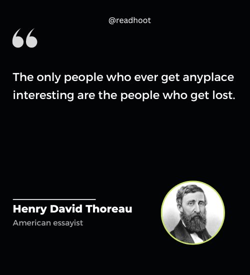 Henry David Thoreau Quotes